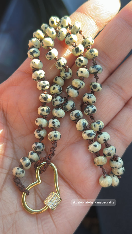Dalmatian Jasper Choker