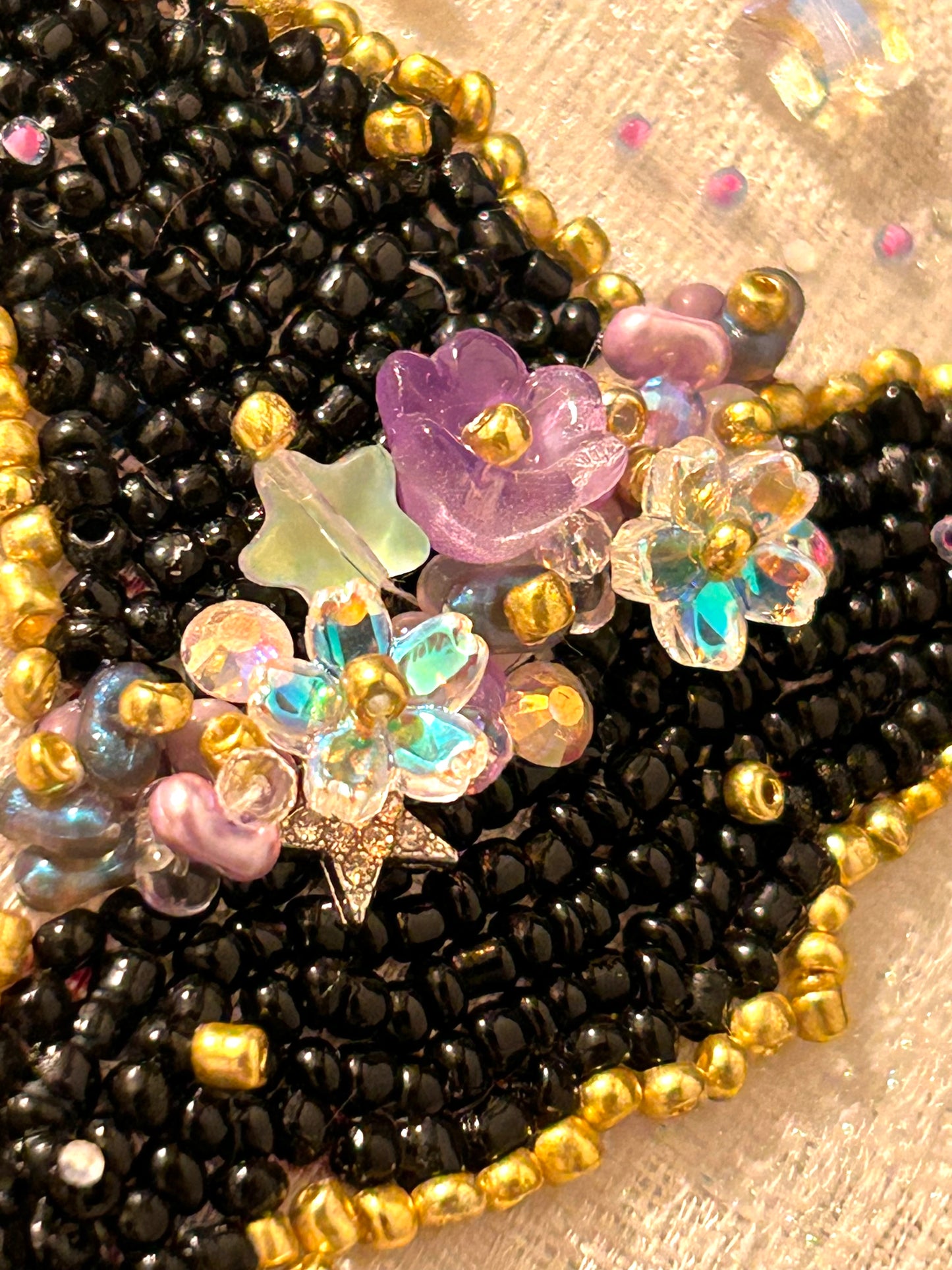 DIY Witch Hat Bead Embroidery Kit