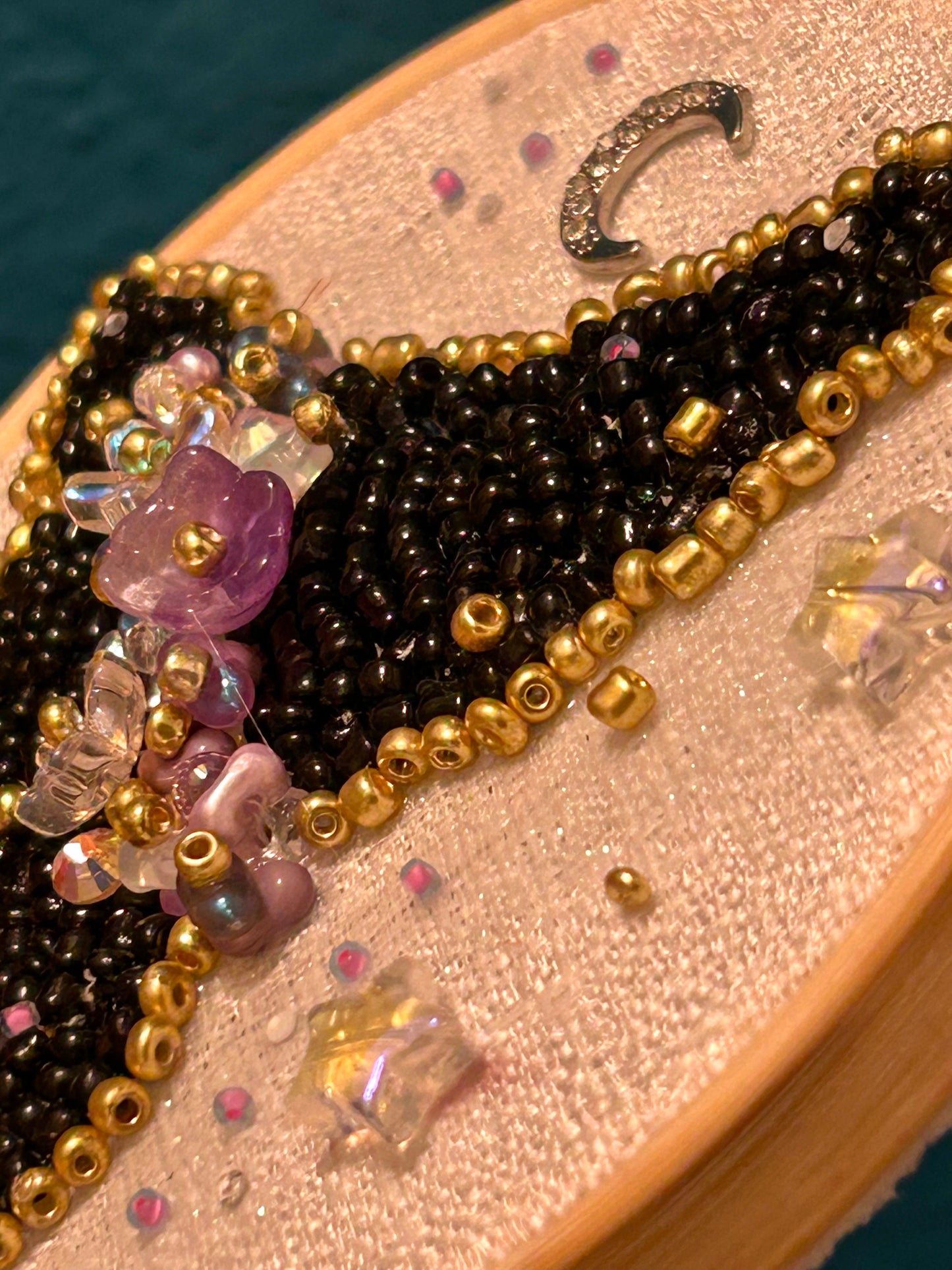 DIY Witch Hat Bead Embroidery Kit