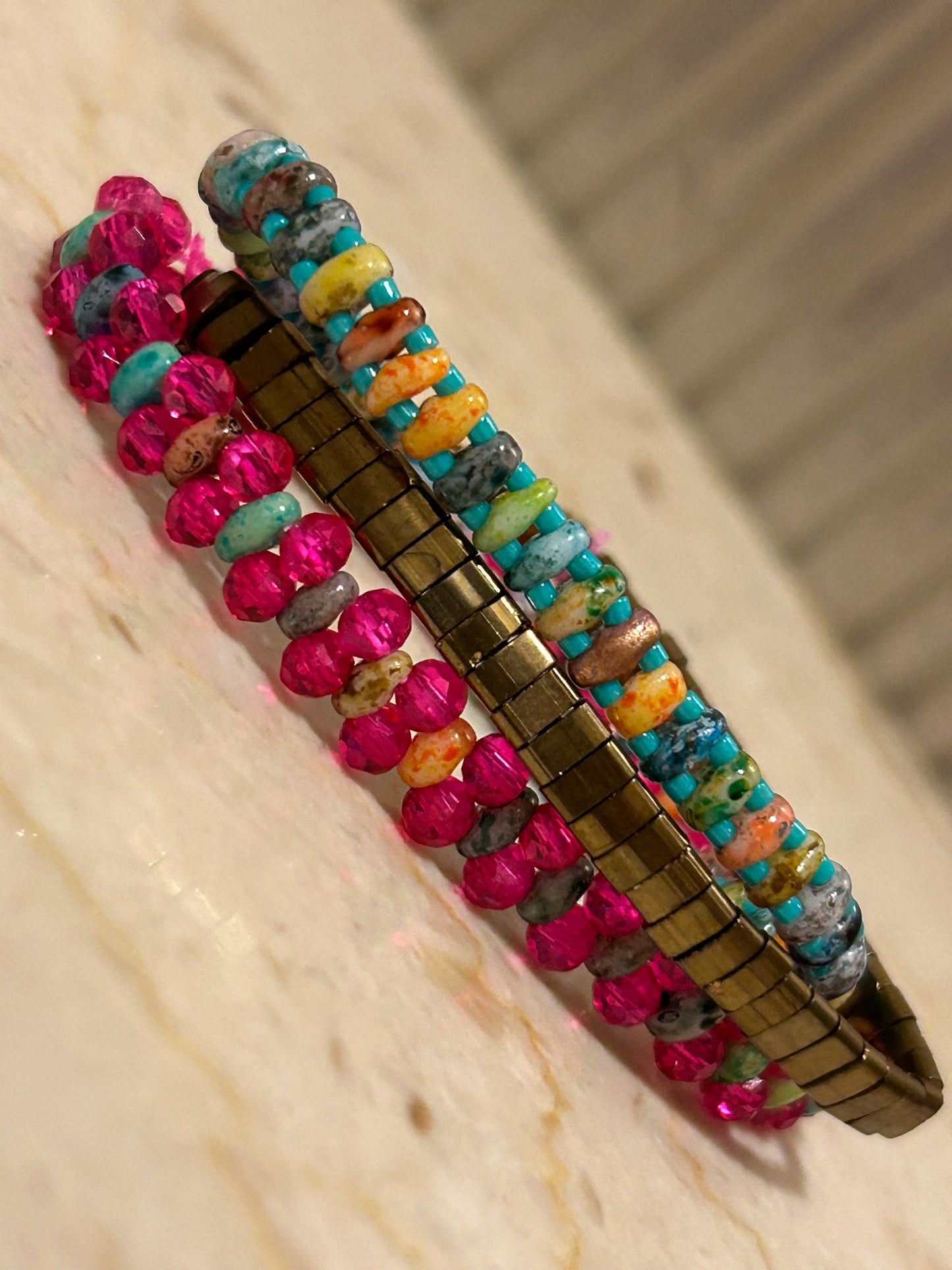 DIY Mystery SuperDuo Bracelet Kit – No Tools Needed