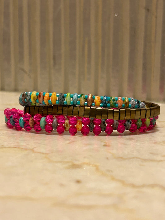 DIY Mystery SuperDuo Bracelet Kit – No Tools Needed